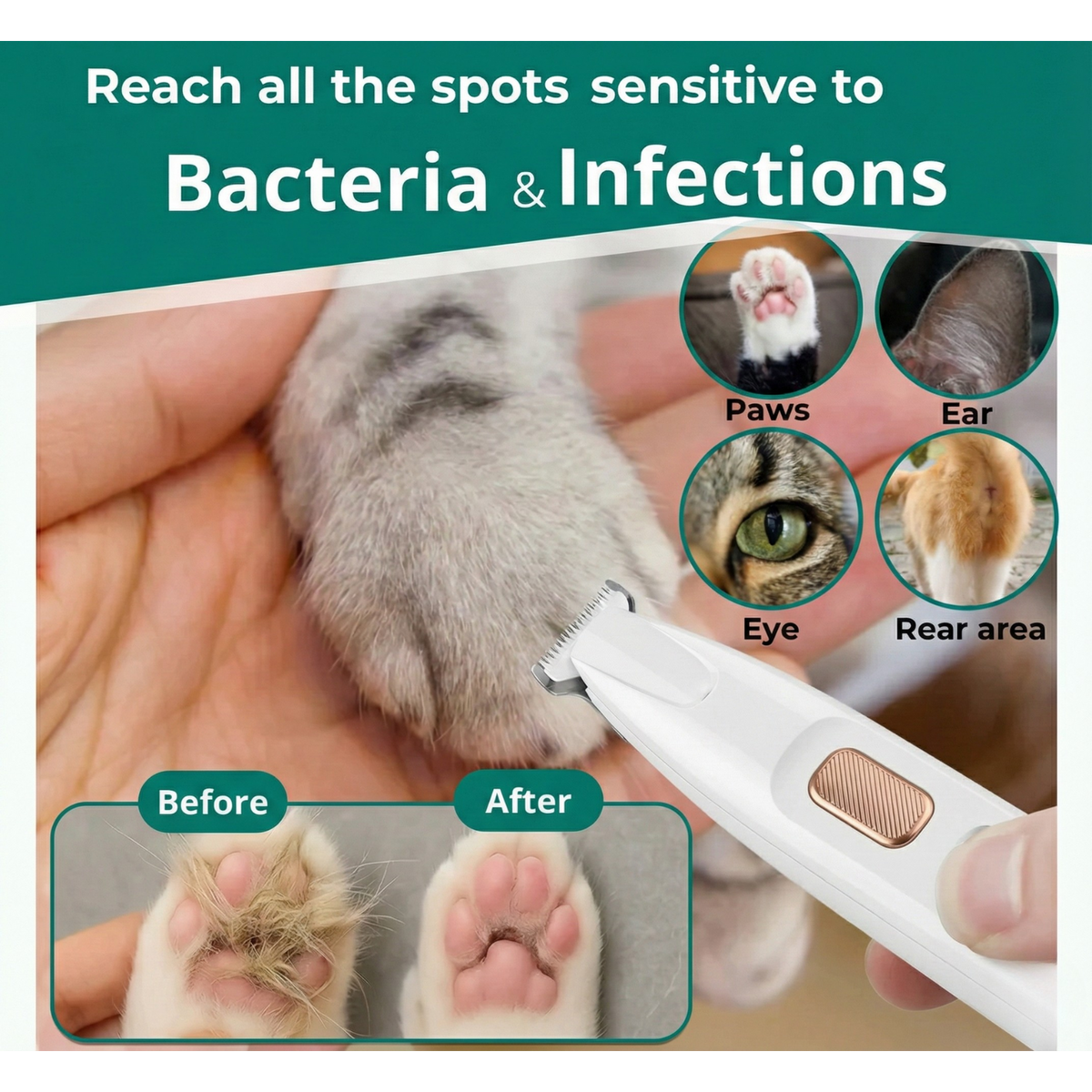 LovingPaws Gentle Care Pet Trimmer™