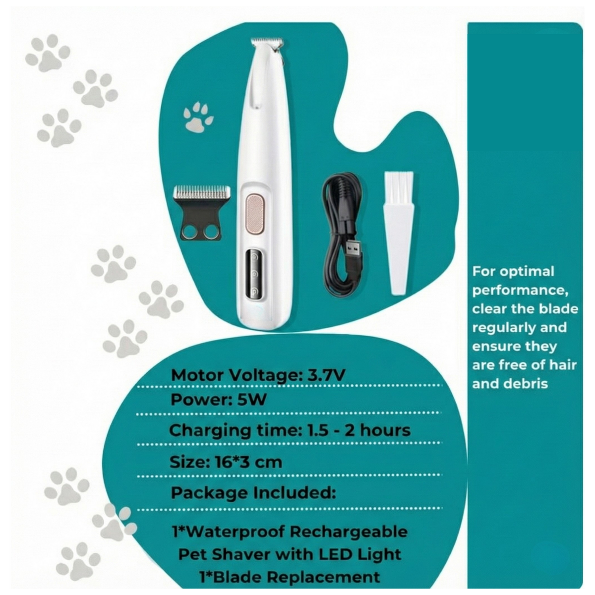 LovingPaws Gentle Care Pet Trimmer™