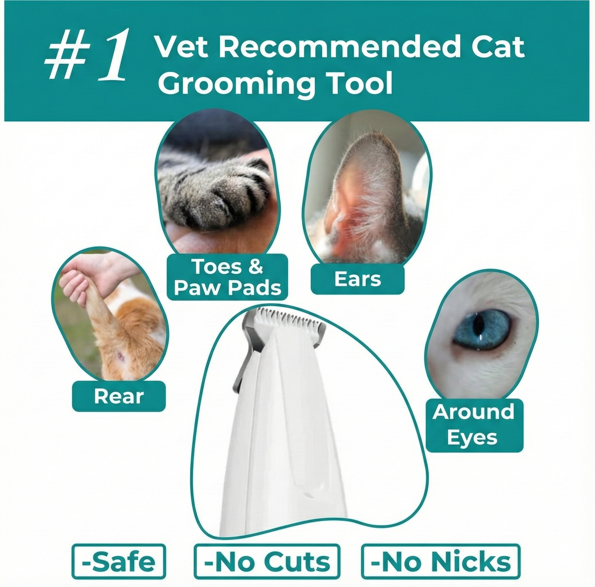 LovingPaws Gentle Care Pet Trimmer™