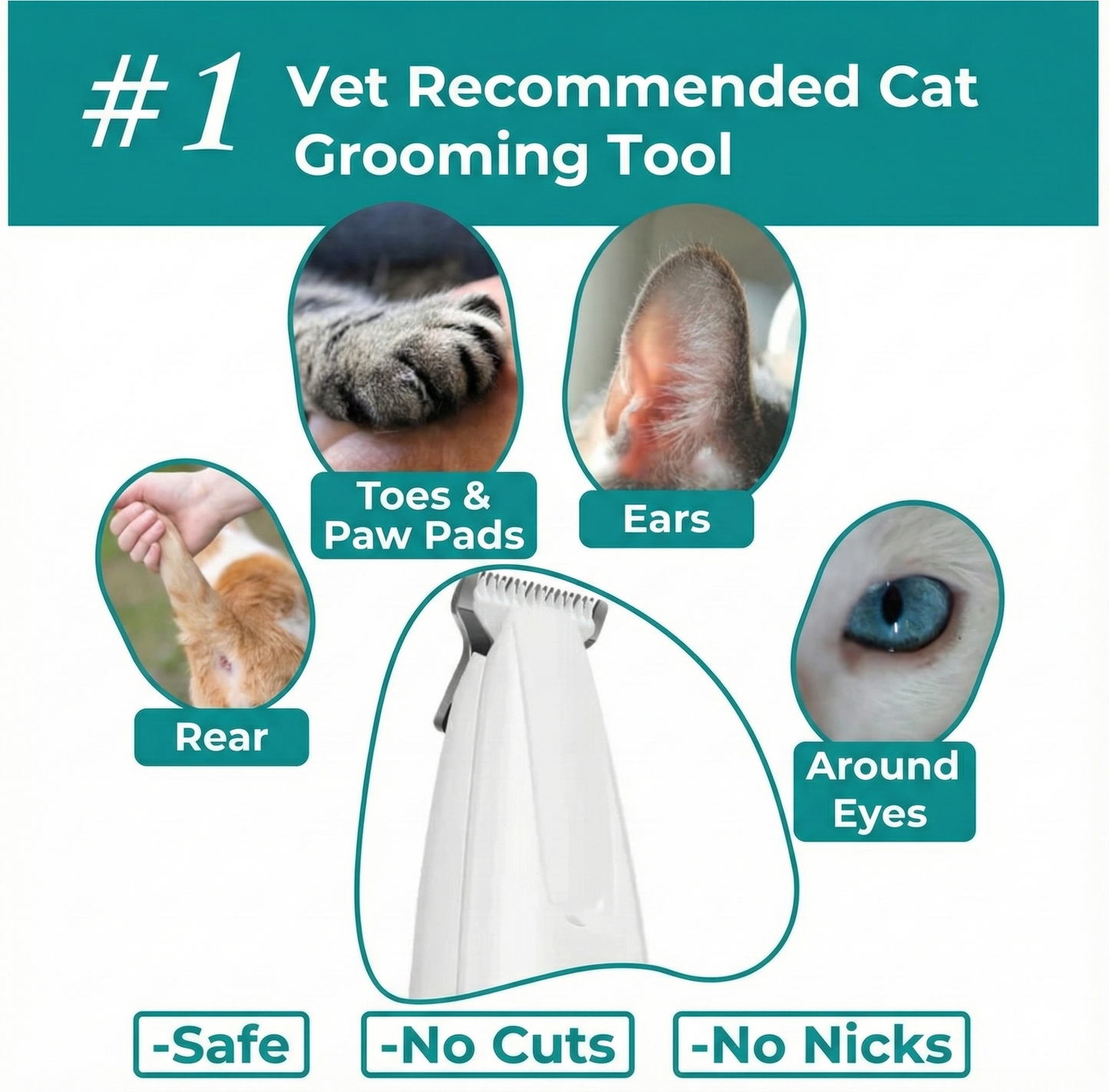 LovingPaws Gentle Care Pet Trimmer™