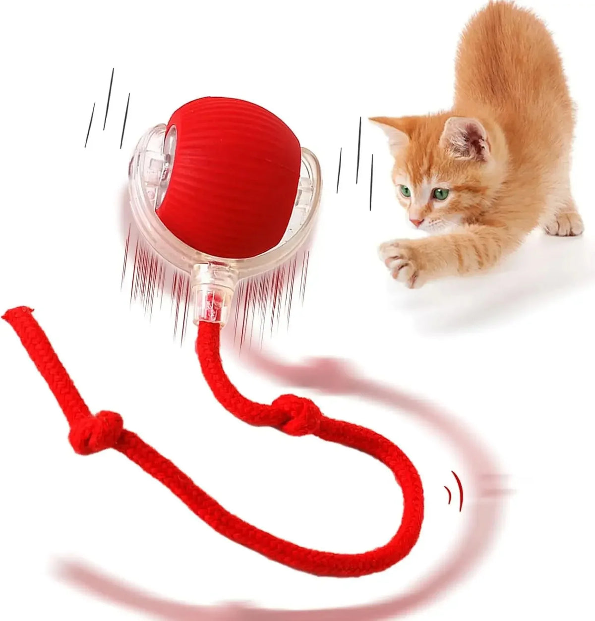 LovingPaws Interactive Self-Rolling Cat Ball™